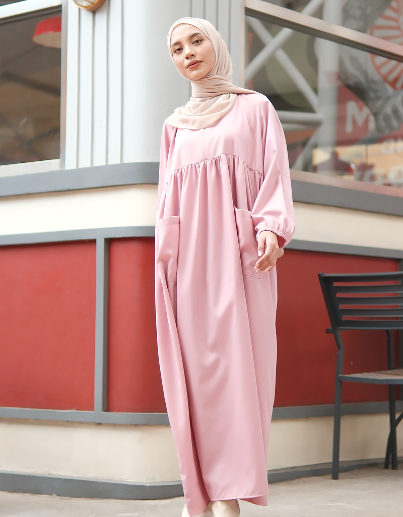 VACAY Maxi Dress in Soft Pink