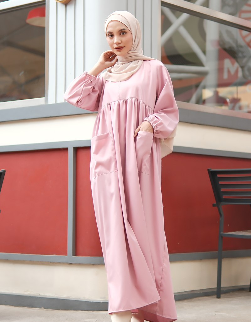 VACAY Maxi Dress in Soft Pink