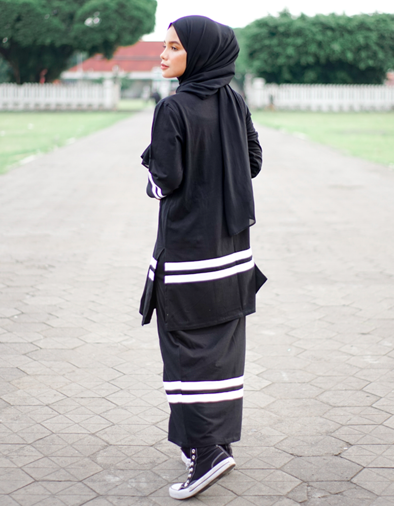 Varsity Co-ords in Black