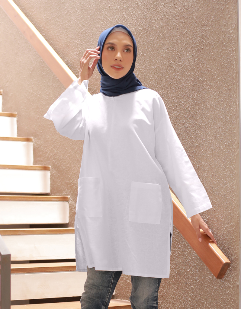 Santai Top in White