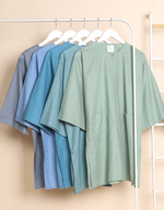SANTAI (Linen) in Dusty Teal