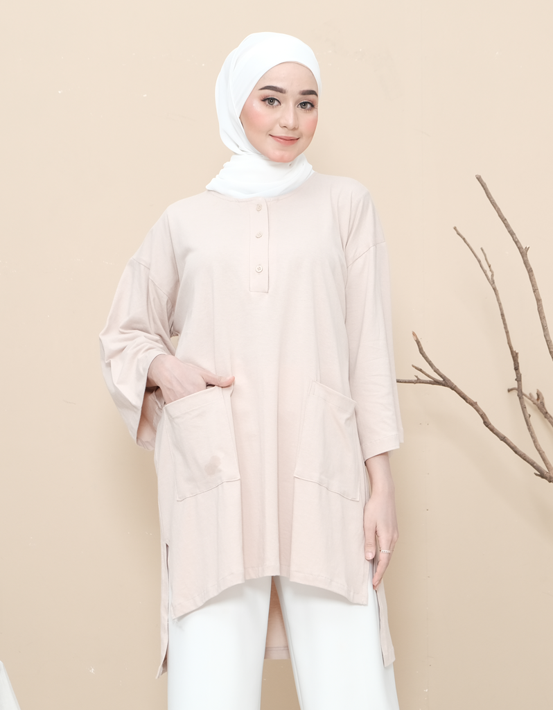SANTAI (Cotton) in Beige