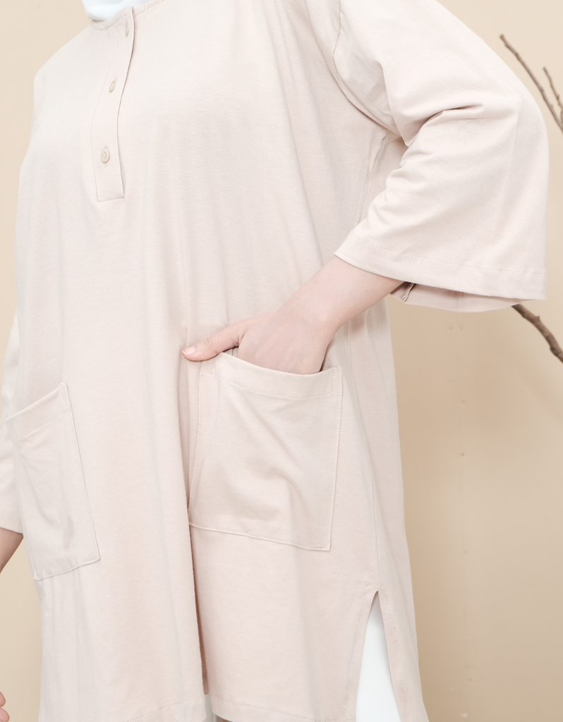SANTAI (Cotton) in Beige