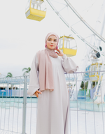 Bishop Maxi Dress in Beige