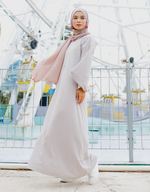 Bishop Maxi Dress in Beige
