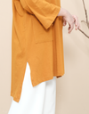 SANTAI (Cotton) in Dark Mustard