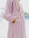 Bishop Maxi Dress in Dusty Pink