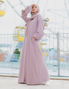 Bishop Maxi Dress in Dusty Pink