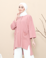 SANTAI (Cotton) in Dusty Rose
