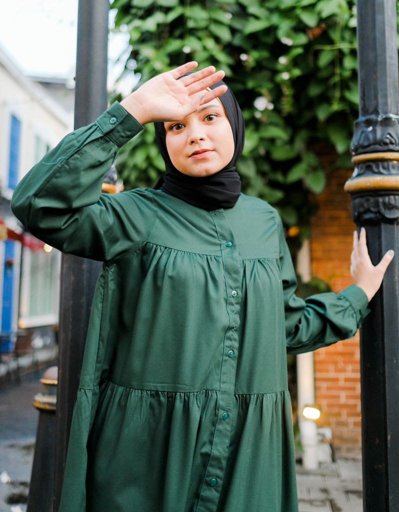 FLARE in Emerald Green