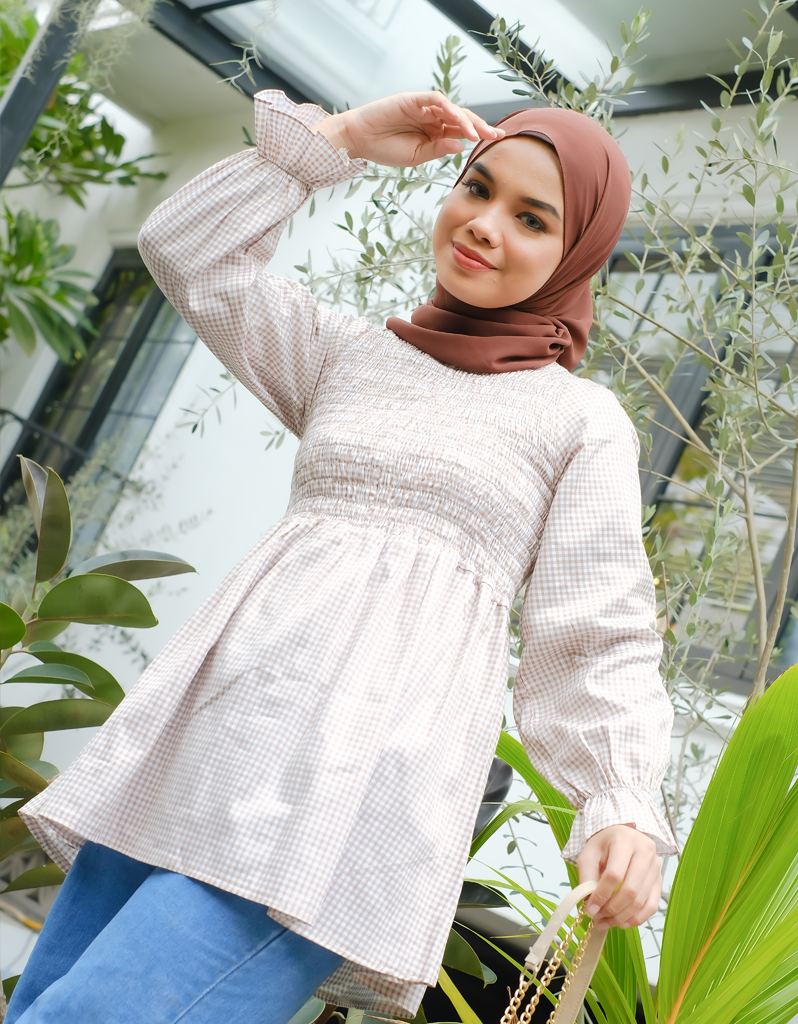 KOTAQUE Smock Blouse