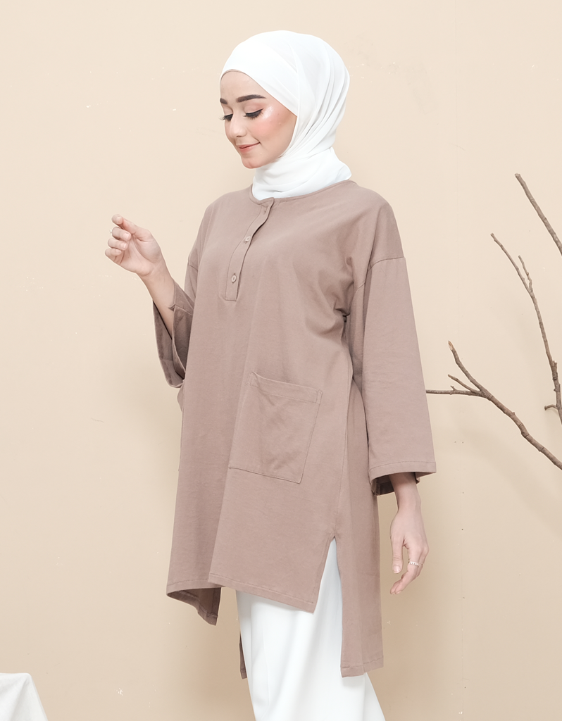 SANTAI (Cotton) in Khaki