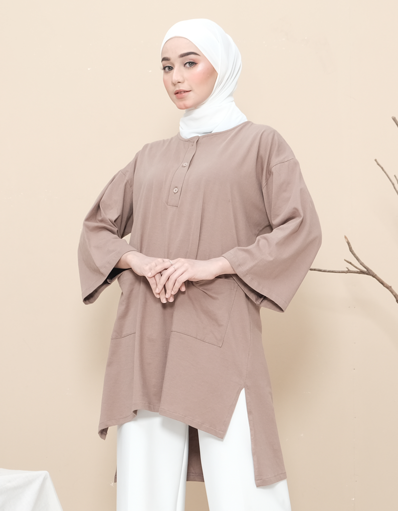 SANTAI (Cotton) in Khaki