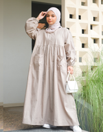 VACAY Maxi Dress in Beige