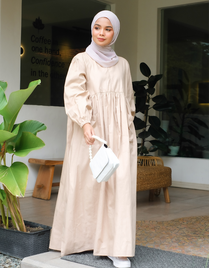 VACAY Maxi Dress in Cream