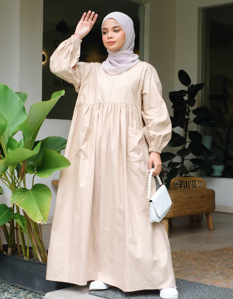 VACAY Maxi Dress in Cream