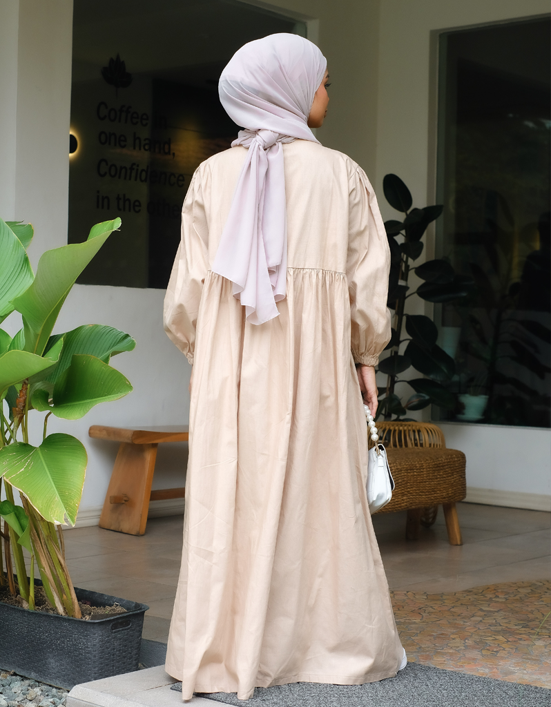 VACAY Maxi Dress in Cream