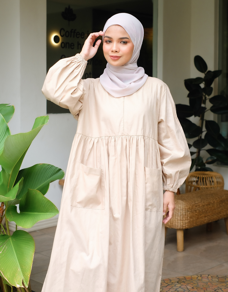 VACAY Maxi Dress in Cream