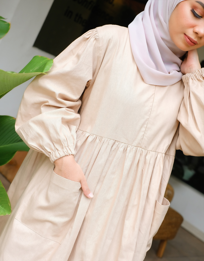VACAY Maxi Dress in Cream