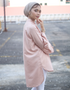Bell-Sleeve High Low Shirt in Cream