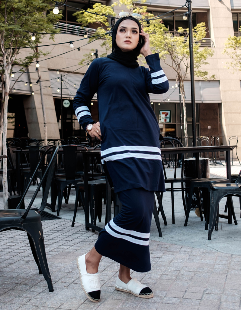Varsity Co-ords in Navy