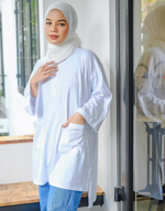 SANTAI (Cotton) in White